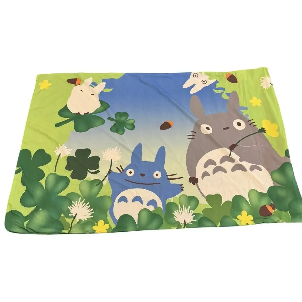 Totoro cooling pillowcase standard /king zipper stretchy silky